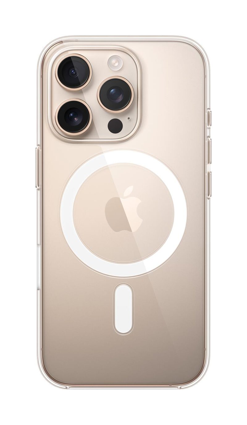 Coque transparente iPhone 16 Pro avec MagSafe - Apple