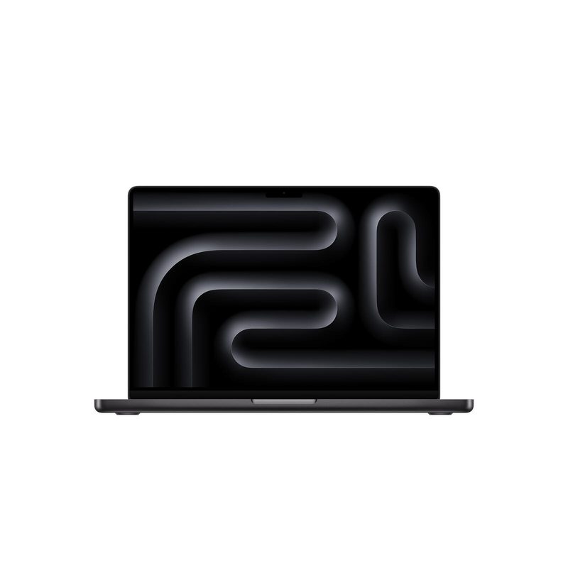 Apple MacBook Pro (14,2") Space Black puce M5, CPU 10 cœurs, GPU 10 cœurs, 24 Go RAM, SSD 1 To