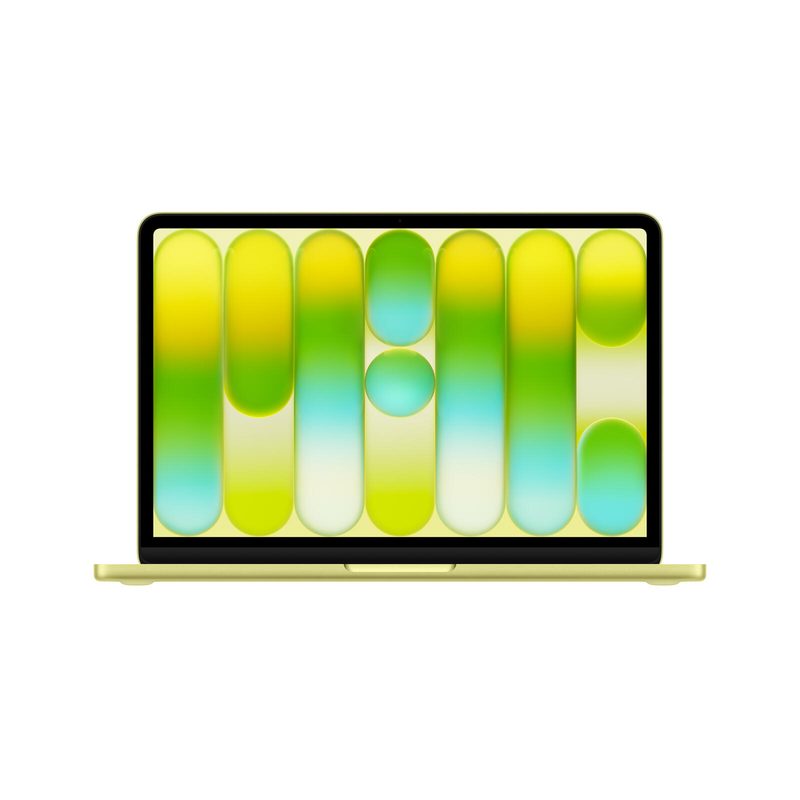 Apple MacBook Neo (13") avec Touch ID, citron puce A18 Pro, CPU 6 cœurs, GPU 5 cœurs, 8 Go, SSD 512 Go
