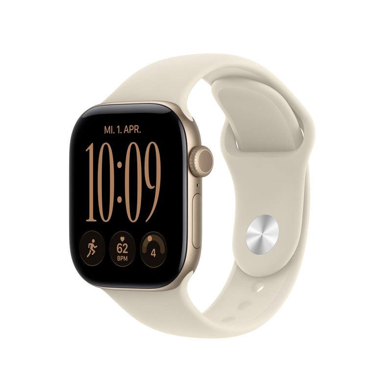 Apple Watch Series 12 Aluminium (GPS) 42 mm - Bracelet Sport Sand M/L