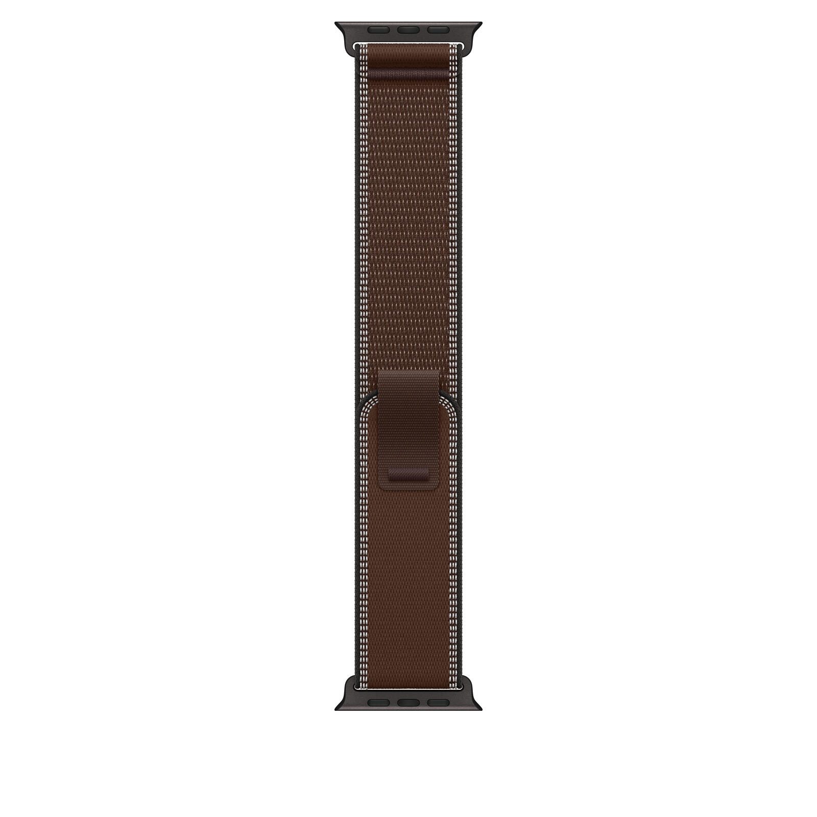 Bracelet Apple Watch 49 mm Trail Loop - S/M - Titane noir