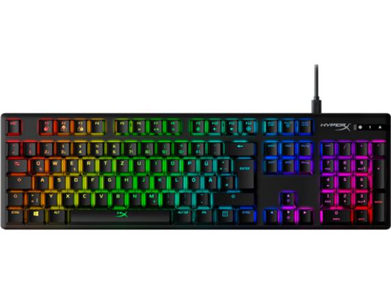 HyperX Alloy Origins Clavier gaming USB, Allemand, filaire, Anti-Ghosting, noir