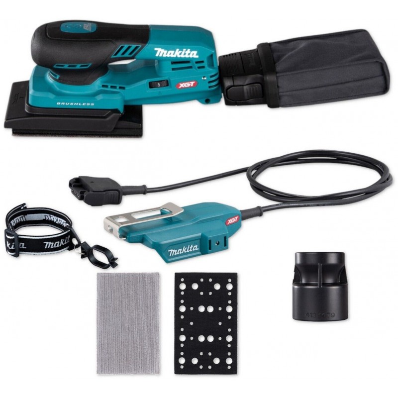 Makita BO005CGZ Ponceuse vibrante 80x130 mm Li-ion XGT 40V, sans batterie