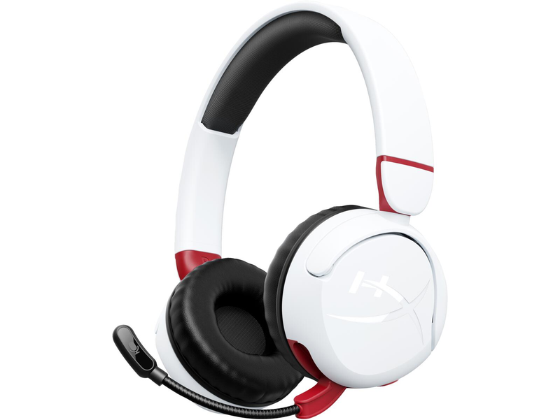 Casque gaming HyperX Cloud Mini sans fil - circum-auriculaires, sans fil/câblé, blanc