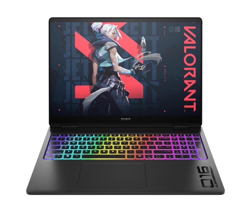 Ordinateur portable gaming HP OMEN MAX 16-ah0095ng Intel® Core™ Ultra 9 275HX 40,6 cm (16") 32 Go RAM, 2 To SSD, GeForce RTX™ 5080, WQXGA, Win11 Home