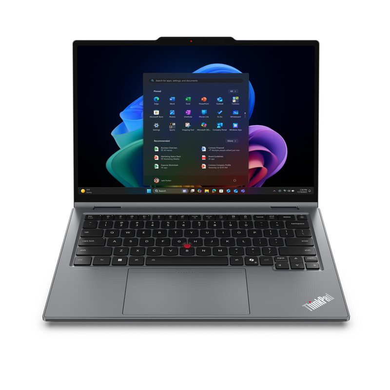 Lenovo ThinkPad X1 2-en-1 Gen 11 Intel® Core™ Ultra 5 325 - Ordinateur convertible 35,6 cm (14") - 32 Go RAM, 512 Go SSD, WUXGA, tactile, Intel® Graphics, Windows 11 Pro, prêt pour 4G/5G