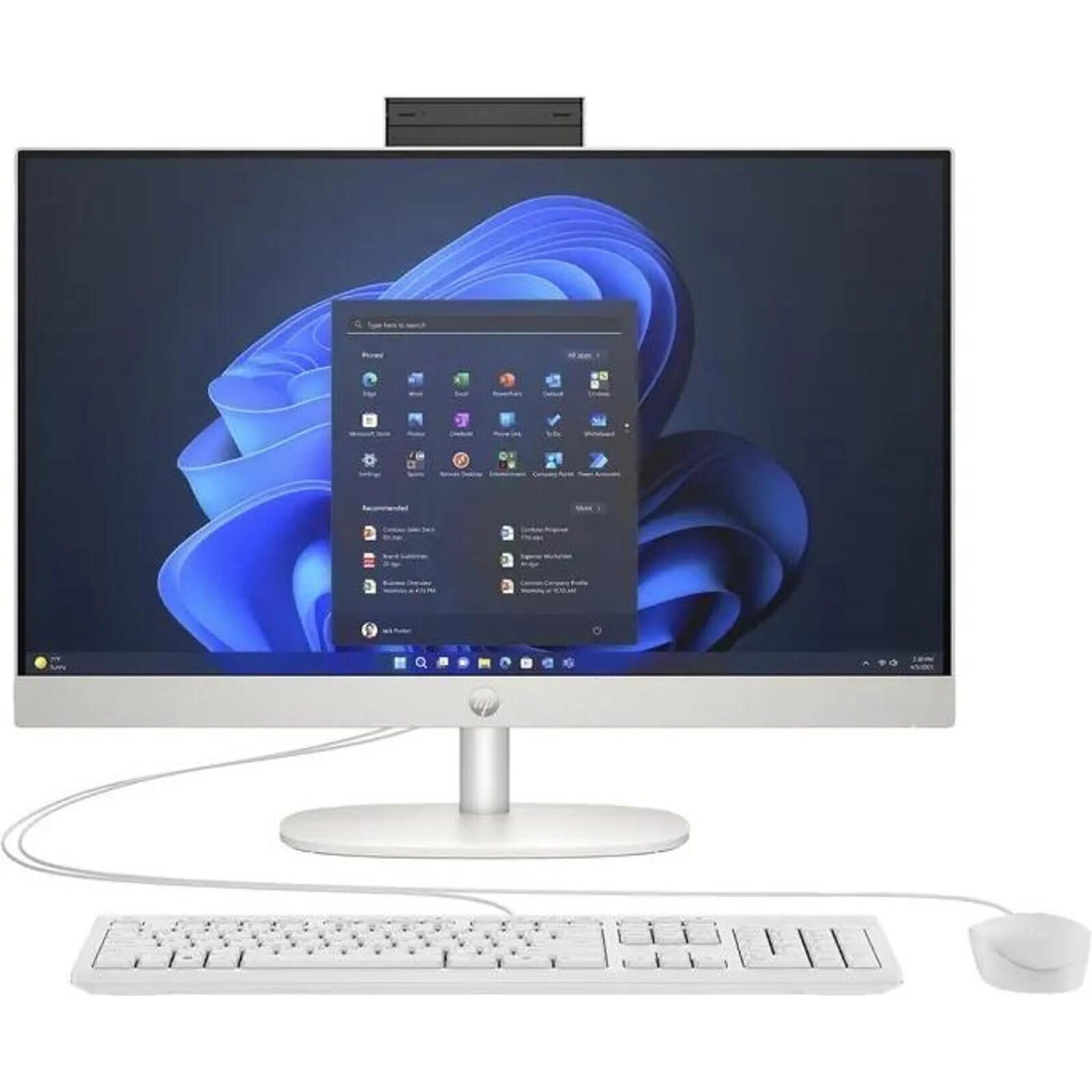 HP ProOne 245 G10 AiO PC AMD Ryzen™ 7 7730U 60,5 cm (23,8") 16 Go RAM, 256 Go SSD, Full HD, AMD Radeon™ Graphics, Win11 Pro