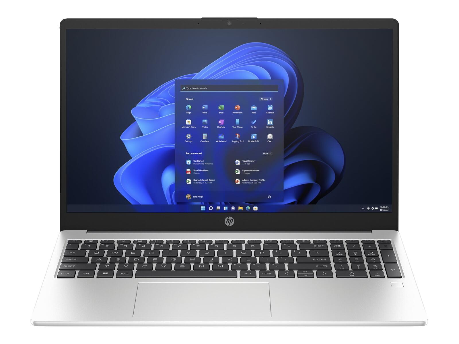 Ordinateur portable HP 255 G10 AMD Athlon™ Silver 7120U Écran 39,6 cm (15,6") 8 Go RAM, 512 Go SSD, Windows 11 Famille