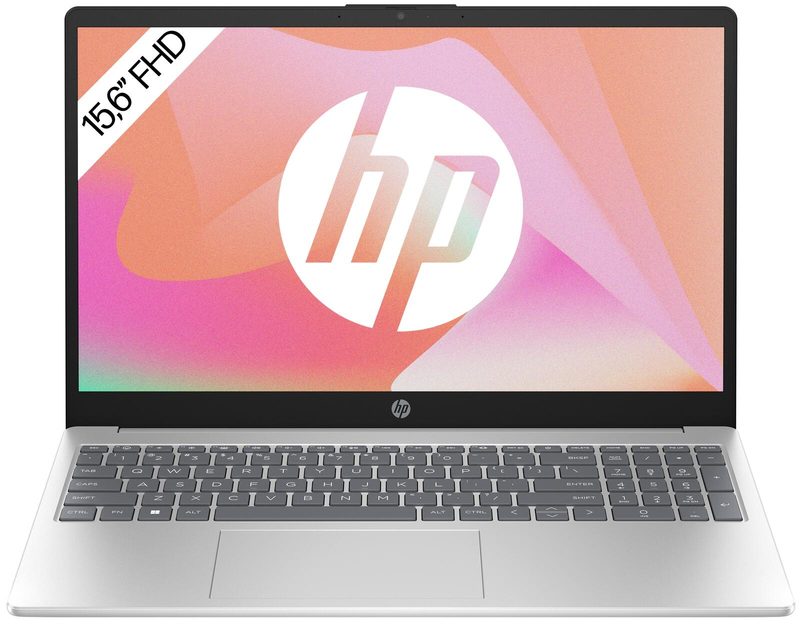 Ordinateur portable HP 15-fd1059ng Intel® Core™ 5 120U 39,6 cm (15,6") 16 Go RAM, 1 To SSD, Full HD, FreeDOS