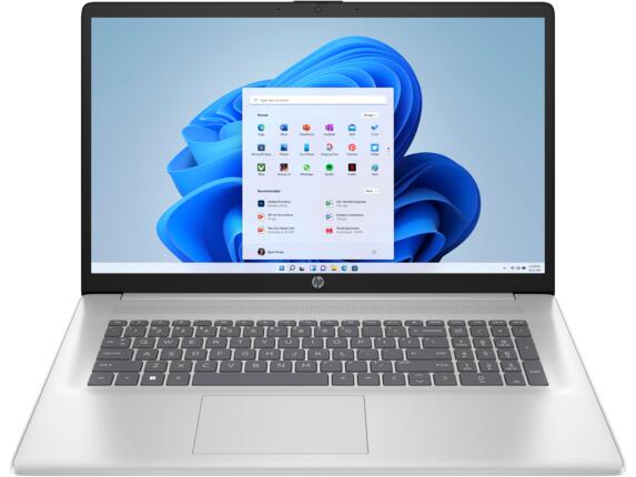 Ordinateur portable HP 17-cn4051ng Intel® Core™ 5 120U 43,9 cm (17,3") 16 Go RAM, 512 Go SSD, Full HD, Win11 Home