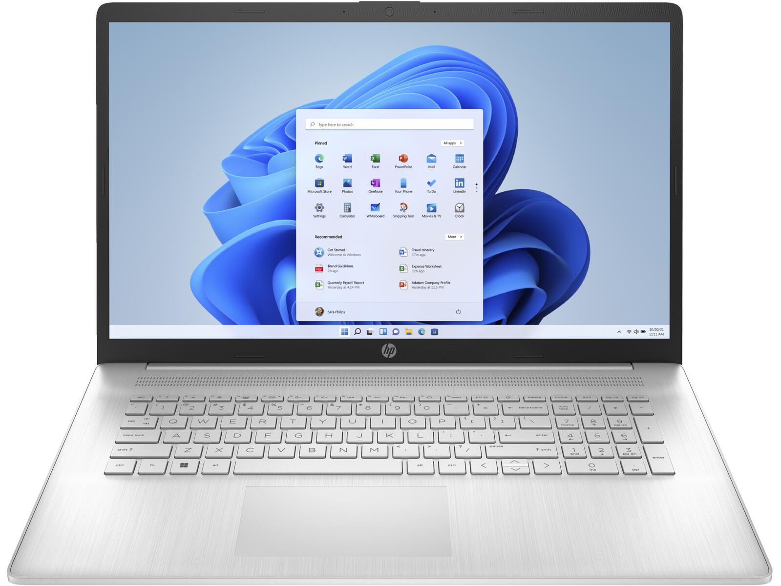 HP 17-cp3073ng AMD Ryzen™ 7 7730U Ordinateur portable 43,9 cm (17,3") 16 Go RAM, 1 To SSD, Full HD, Win11 Home