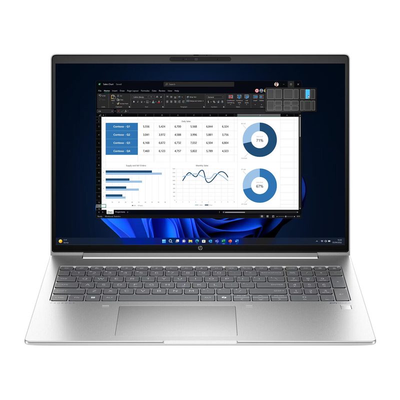 HP ProBook 460 G11 Intel® Core™ Ultra 5 125U Ordinateur portable 40,6 cm (16") 16 Go RAM, 512 Go SSD, WUXGA, Win11 Pro