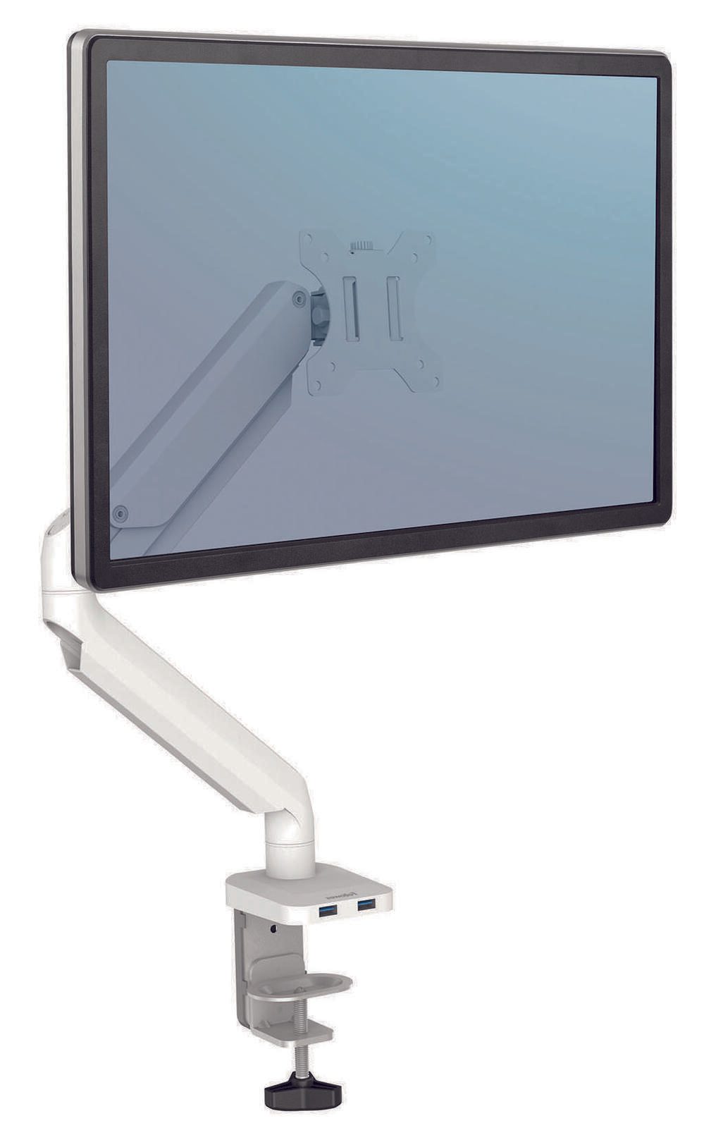 Support pour moniteur Fellowes Platinum Single blanc