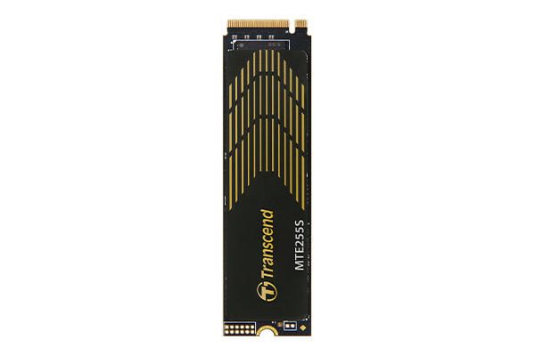SSD Transcend TS2TMTE255S M.2 2 To M.2 2280 (unilatéral), PCIe 4.0 x4 (NVMe), dissipateur thermique intégré