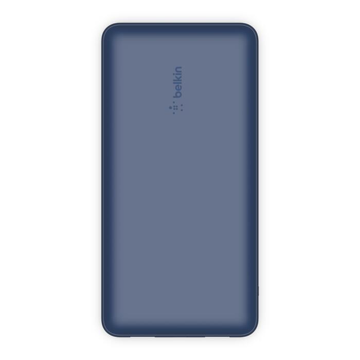 Belkin BoostCharge Powerbank 20 000 mAh, 15 W - bleu - USB-A, USB-C