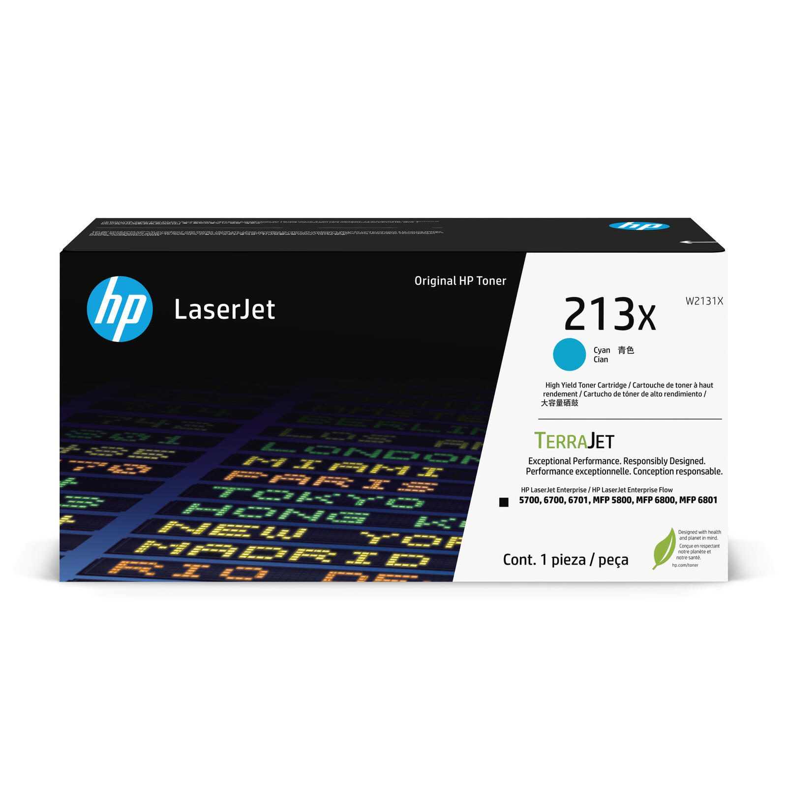 Cartouche HP Original 213X cyan (W2131X)