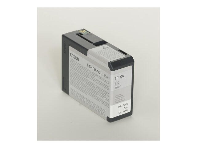 Cartouche Epson Original T5807 noire claire 80 ml (C13T580700)