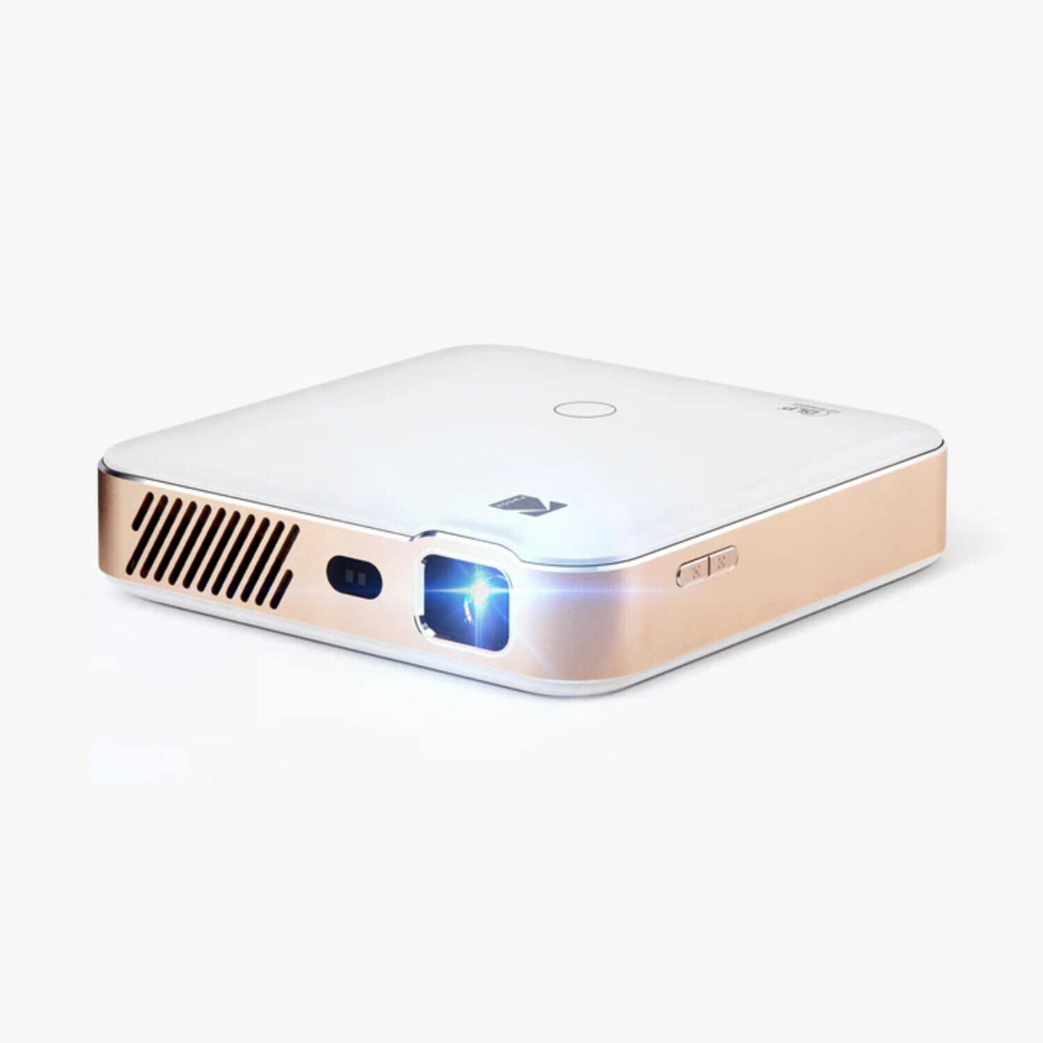 Kodak Luma 500 projecteur portable Smart Beamer 200 ANSI Lumen blanc Full HD, HDMI, USB, WLAN, haut-parleur, Android TV, batterie 2,5 heures