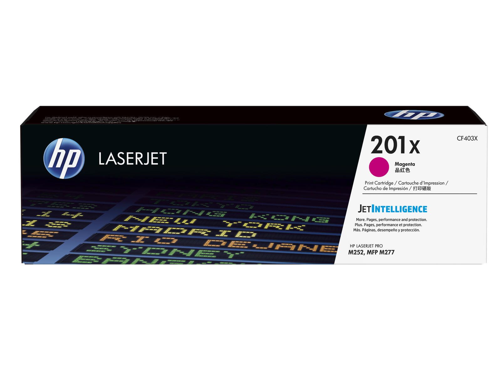 Cartouche de toner HP Original 201X - Magenta (CF403X)
