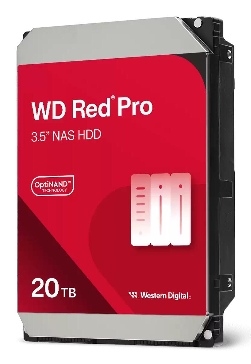 Disque dur NAS WD Red Pro - 20 To 3,5", SATA 6 Gb/s, 7200 tr/min, 512 Mo