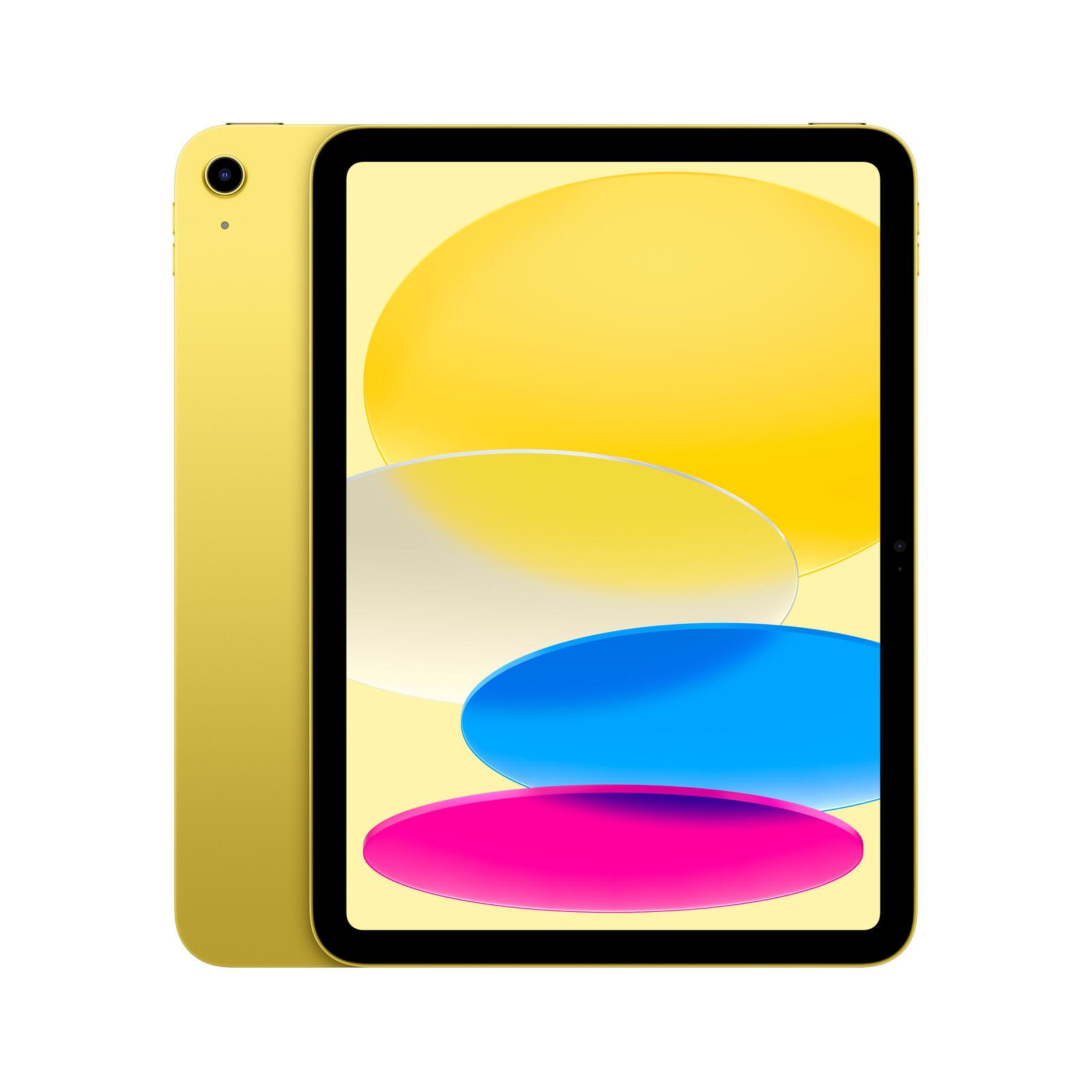 Apple iPad (11") Wi-Fi 256 Go jaune 11ᵉ génération, puce A16, 2025