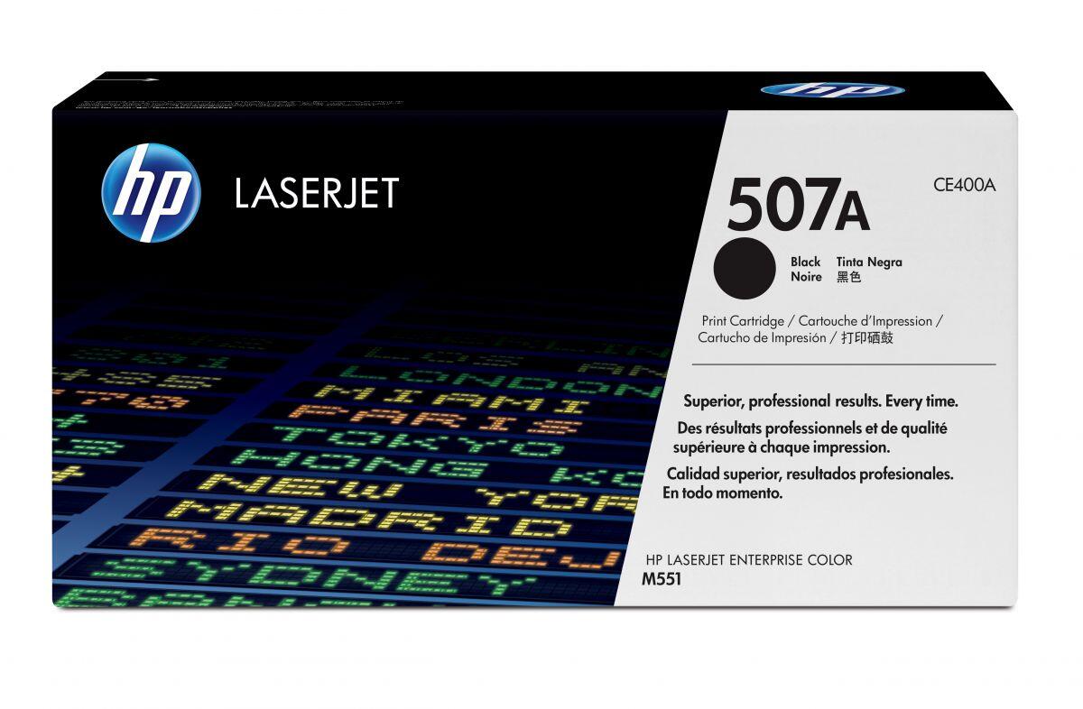 Toner HP Original 507A Noir - 5 500 pages (CE400A)