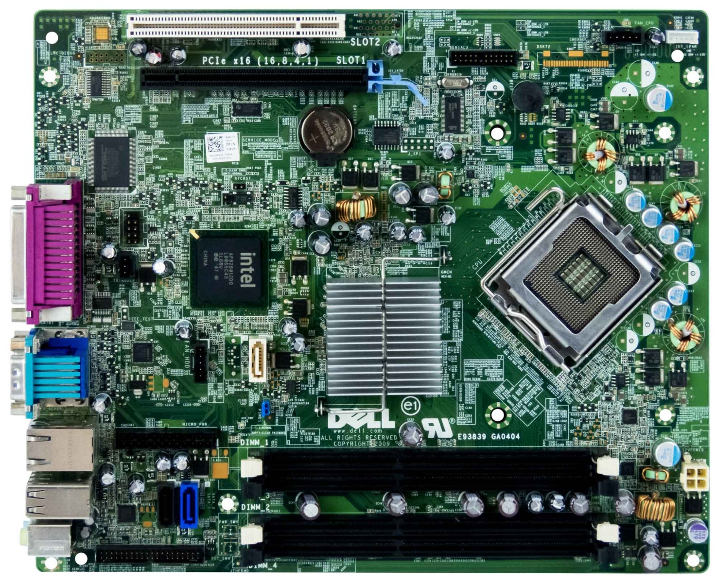 DELL 03NVJ6 Carte mère Socket LGA775 DDR3 PCIe PCI pour OPTIPLEX 780