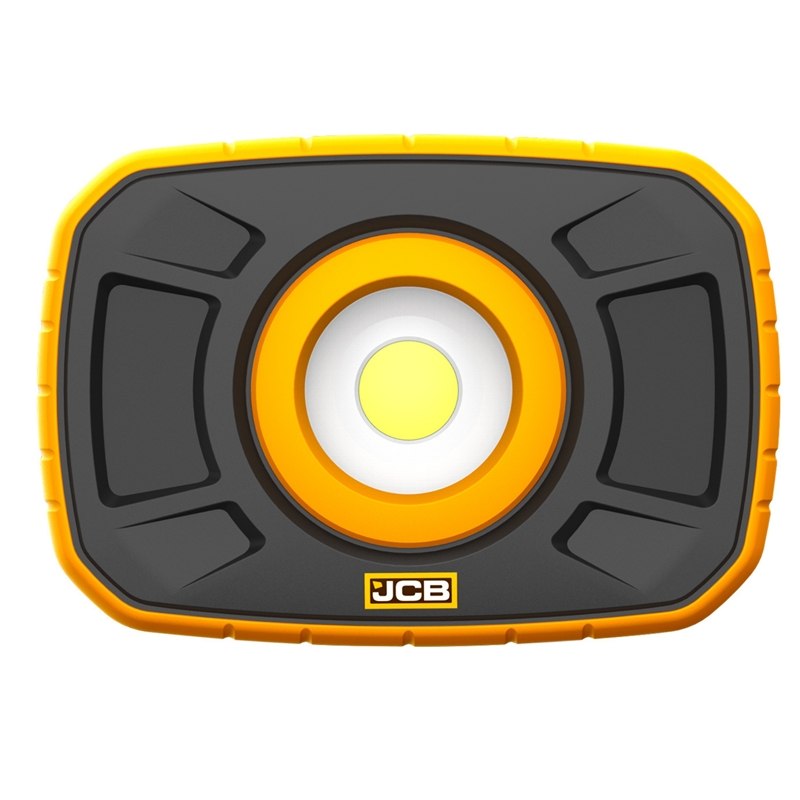 Lampe de travail LED sur batterie JCB 1500 lm étanche IP68 2 niveaux de luminosité, extrêmement robuste