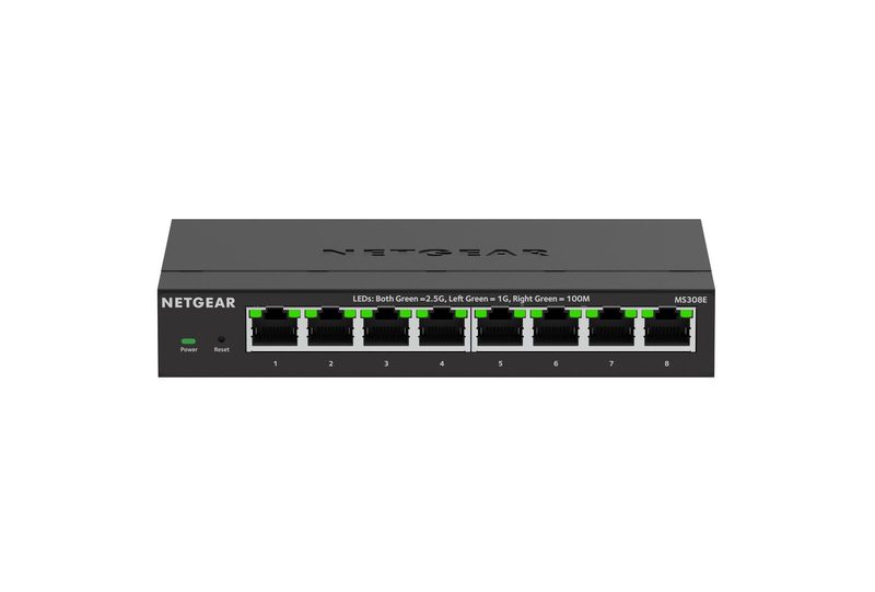 Netgear Switch 8 ports Multi-Gigabit (2,5G) Ethernet Easy Smart Managed Essentials