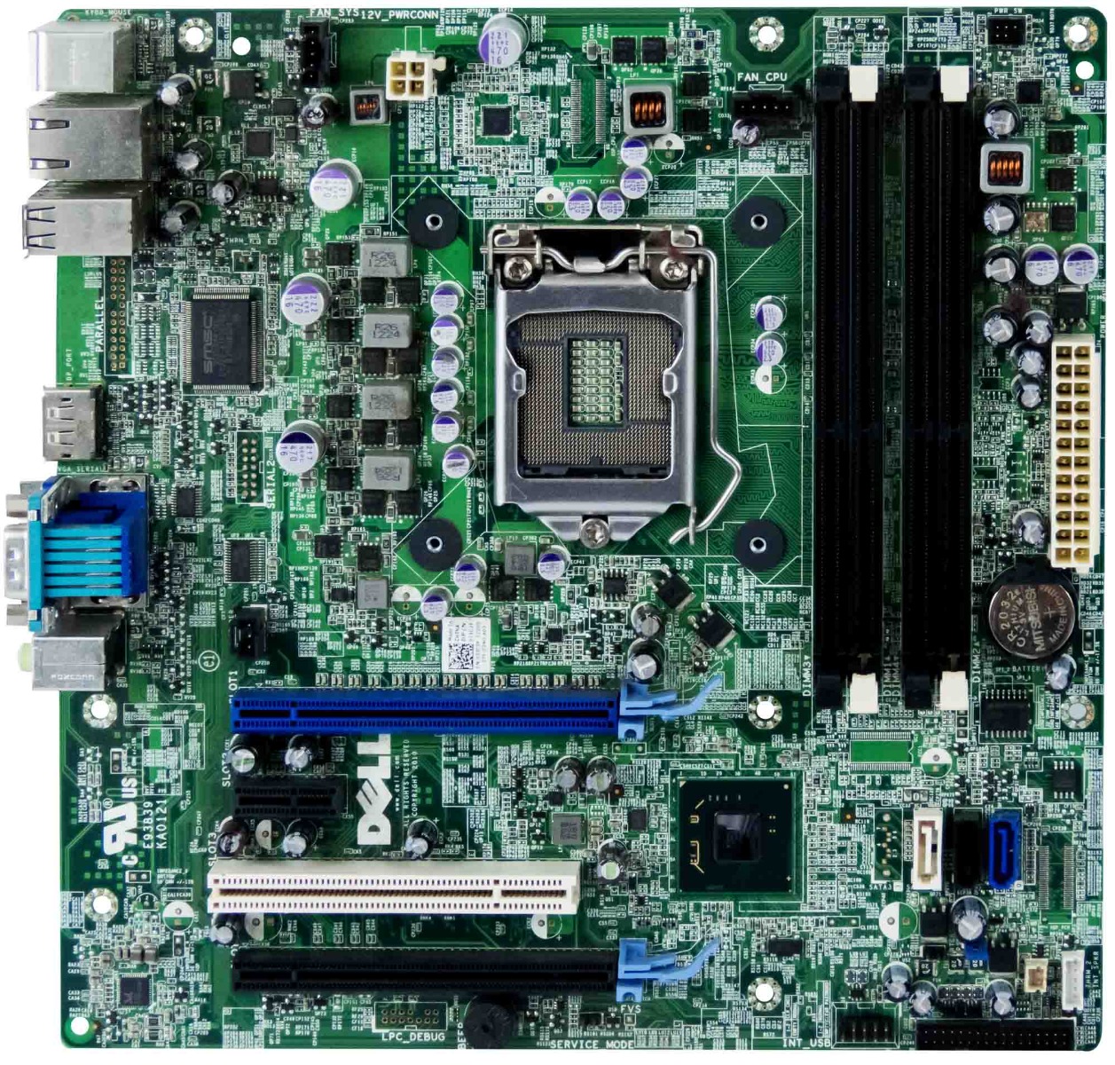 CARTE MÈRE DELL 0J3C2F SOCKET 1155 DDR3 PCIe PCI mATX pour OPTIPLEX 790