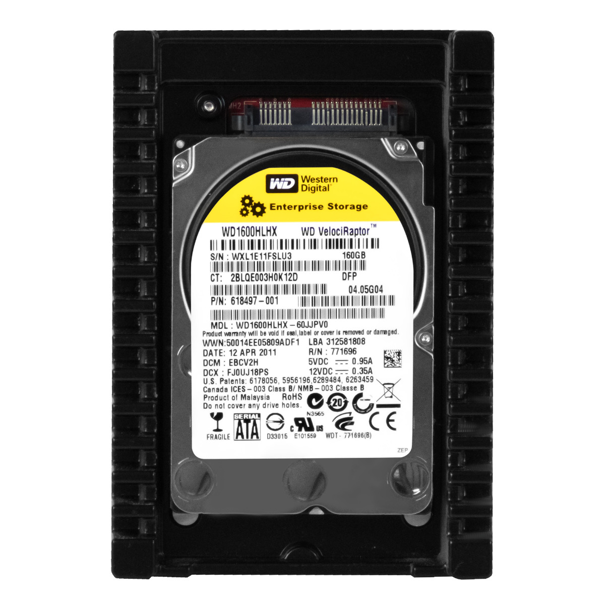 WD VelociRaptor 160GB 10K 32MB SATA III 3.5'' WD1600HLHX