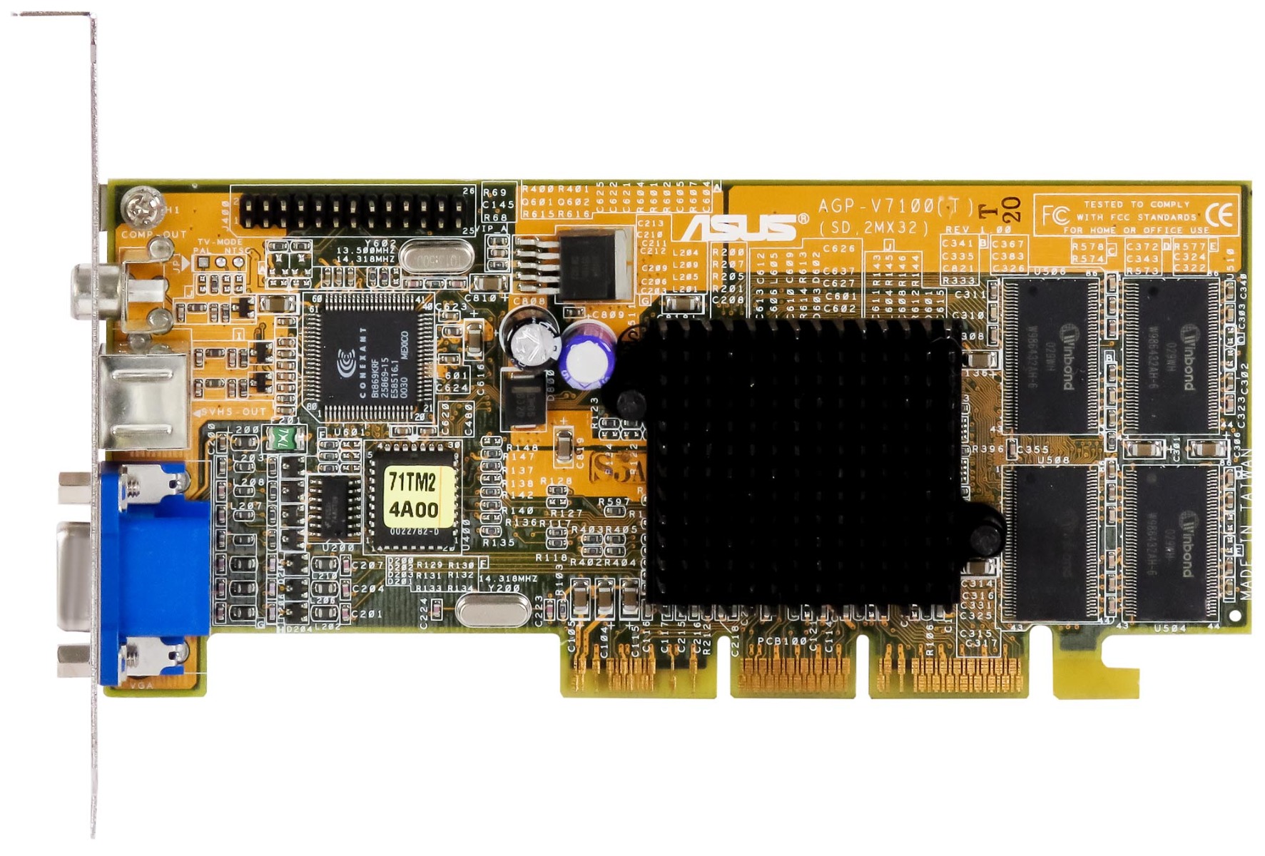 ASUS NVIDIA GeForce2 MX 32MB AGP-V7100(T)