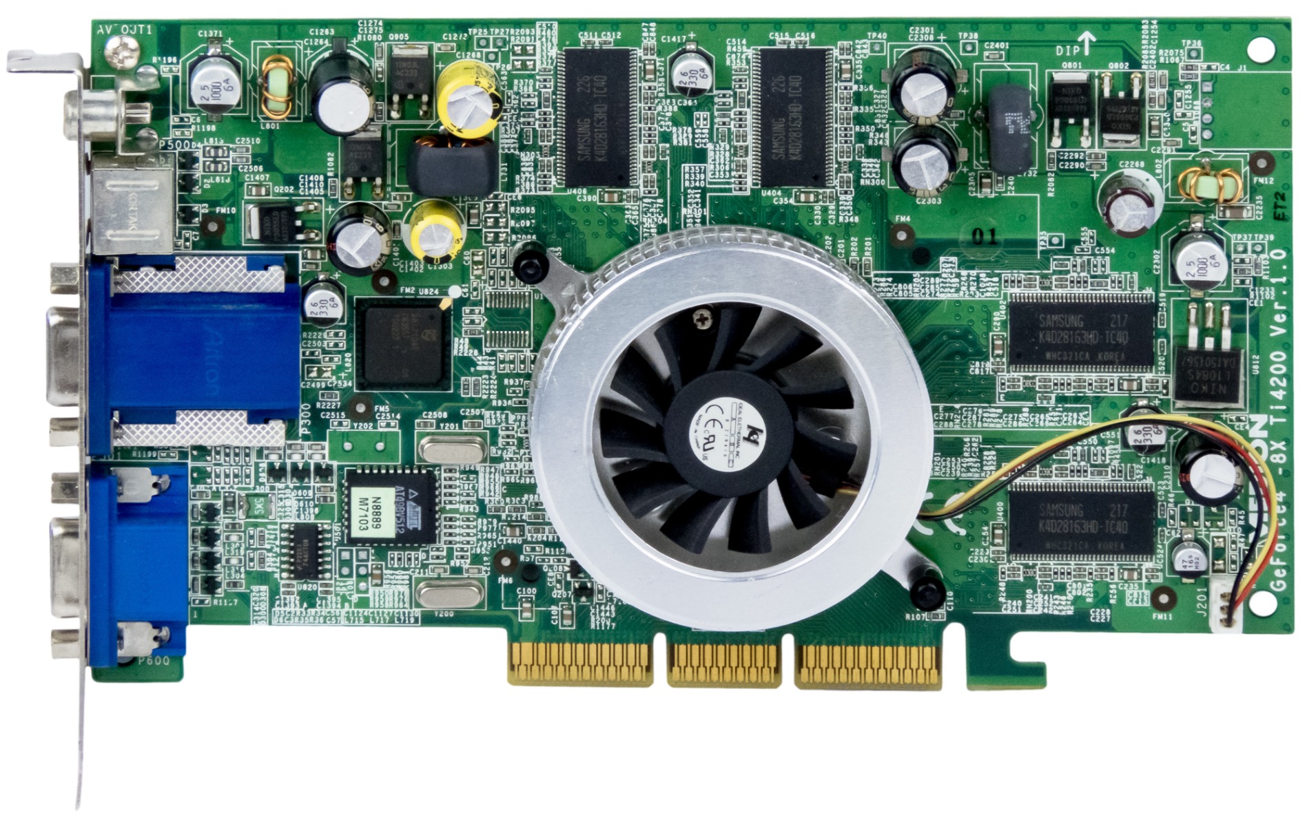 MEDION NVIDIA GeForce4 Ti4200-8X 128 Mo MS-8889