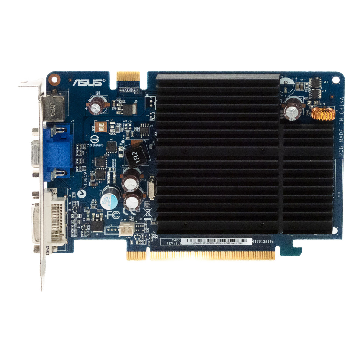 ASUS NVIDIA GeForce 8500 GT 256 Mo EN8500GT SILENT MG/HTP/256M/A PCIe x16