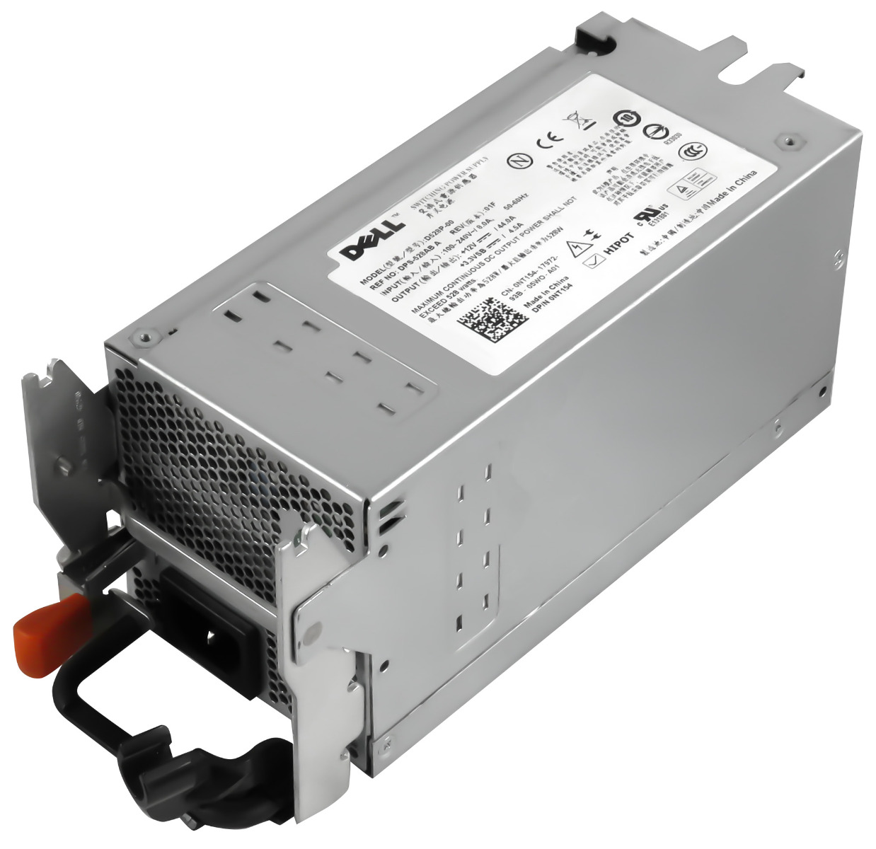 DELL 0NT154 D528P-00 528W PSU pour POWEREDGE T300
