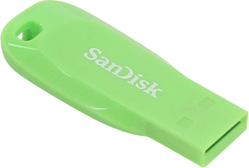 SanDisk Cruzer Blade Clé USB 32 Go, vert USB 2.0, Vert