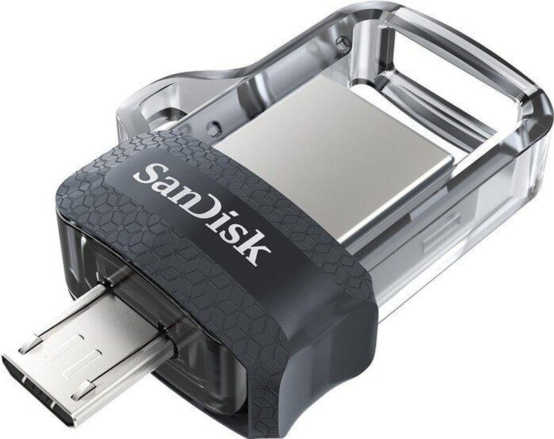 SanDisk Ultra Dual Drive m3.0 32GB USB 3.0 - noir/gris