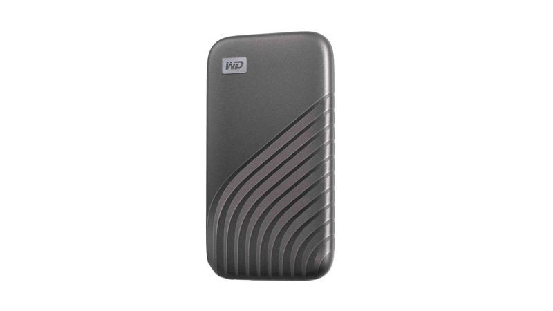 Disque SSD externe WD My Passport™ 2 To - gris - Disque dur externe, USB 3.2, AES 256 bits