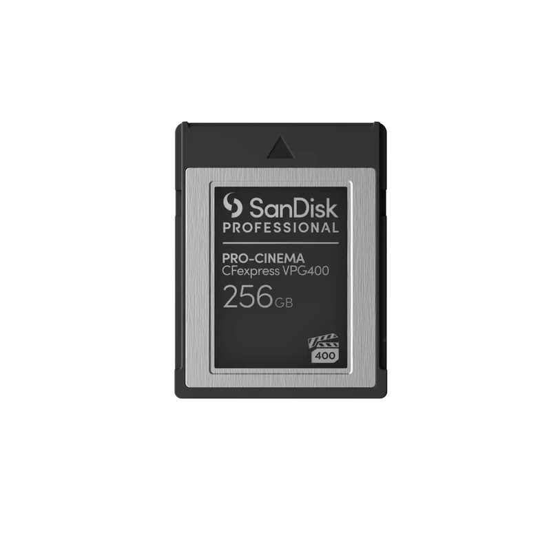 SanDisk PRO-CINEMA Carte mémoire 256 Go CFexpress, Noir