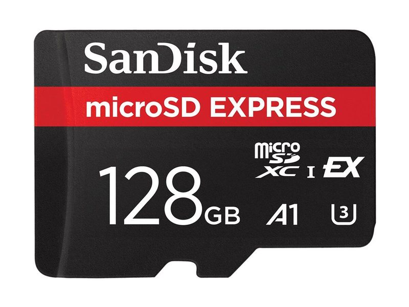 SanDisk Express microSDXC Carte mémoire 128 Go 880 Mo/s, 480 Mo/s, A1, U3, C10