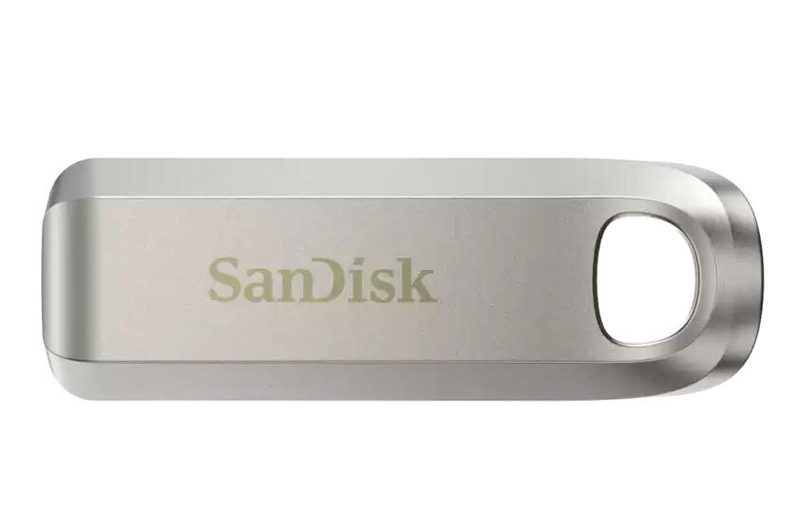 SanDisk Ultra Luxe Clé USB 256 Go USB Type-C 3.2 Gen 1 (3.1 Gen 1), Argent