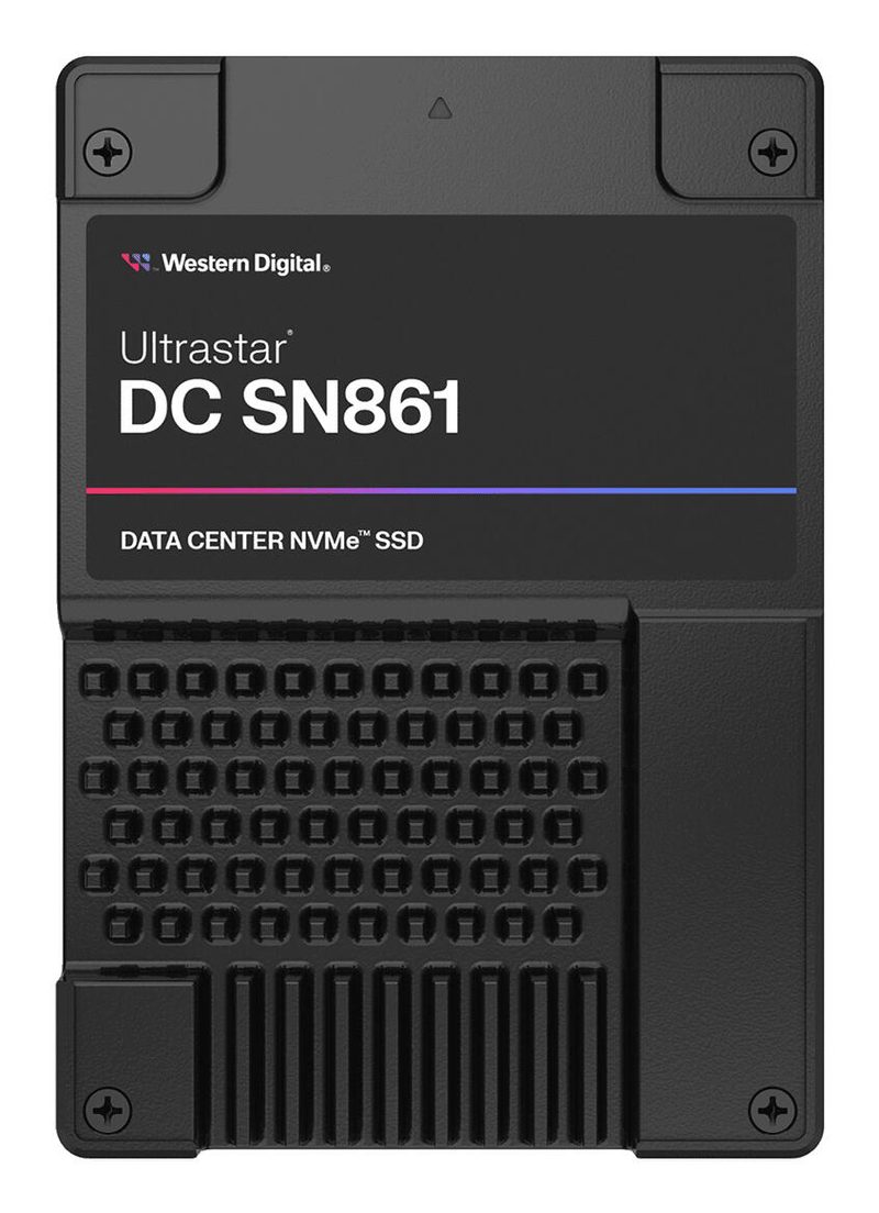 WD Ultrastar DC SN861 SSD U.2 - 3,84 To U.2 PCI Express 5.0 NVMe