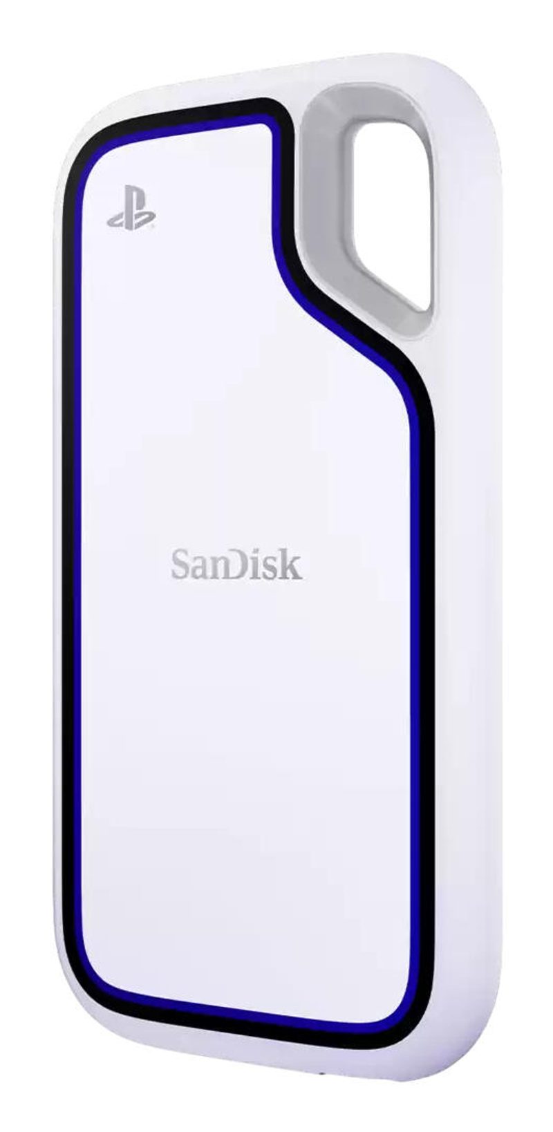 SanDisk SDSSDE62P SSD externe - 2 To USB Type-C 3.2 Gen 2 (3.1 Gen 2), blanc