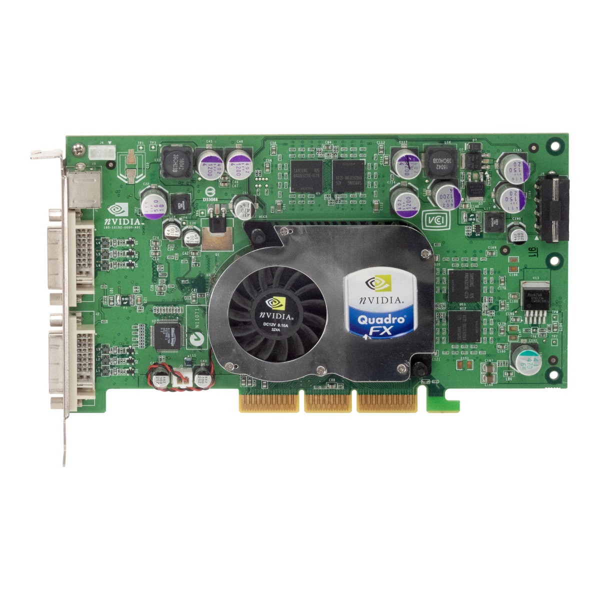 NVIDIA QUADRO FX 1100 128 Mo AGP DDR2