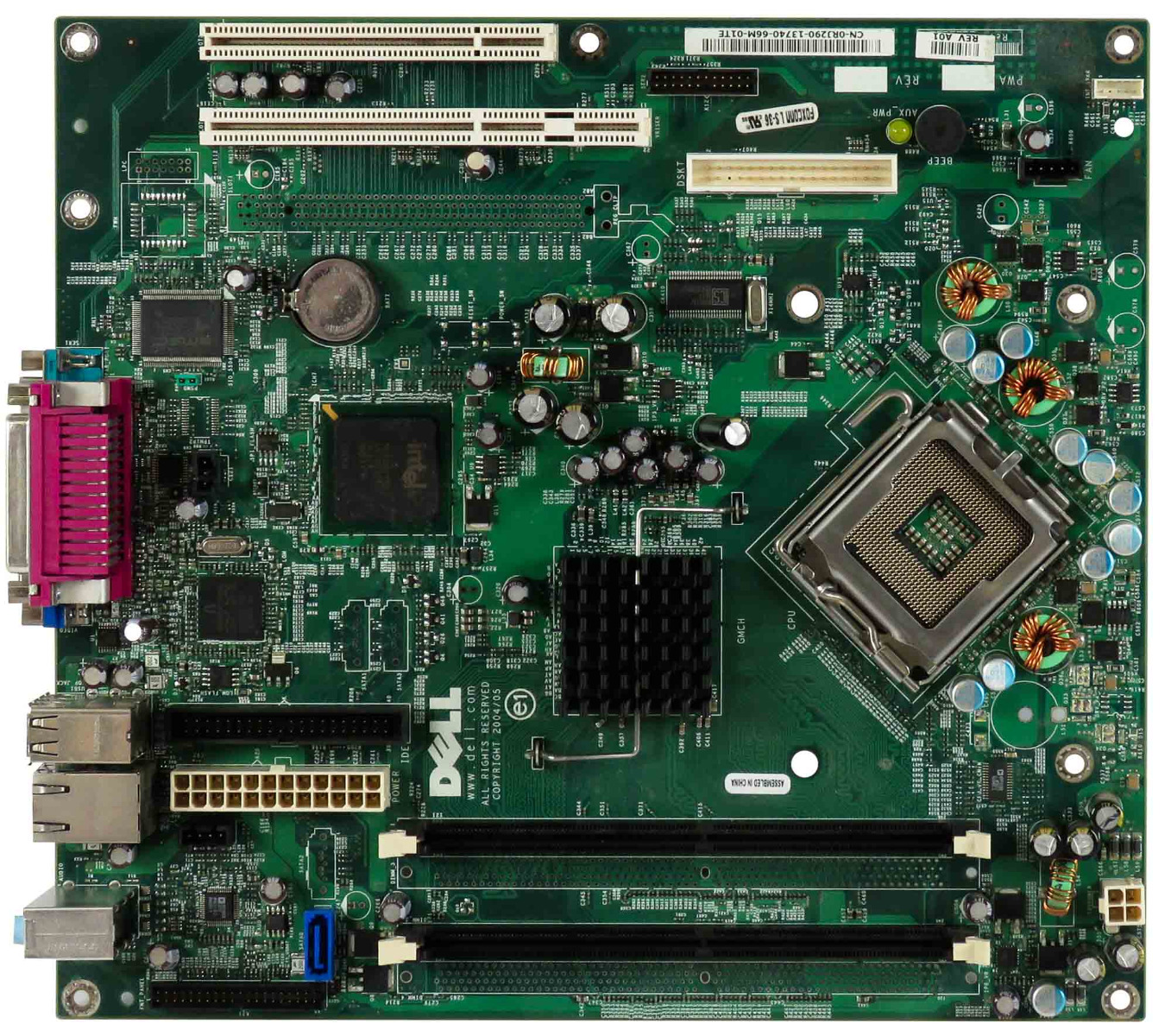 DELL 0RJ290 LGA775 INTEL 945G 2x DDR2 PCI OPTIPLEX GX520