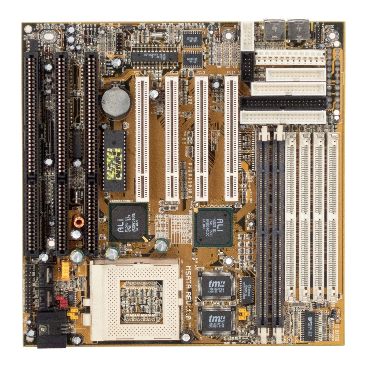 BIOSTAR M5ATA SOCKET 7 ISA PCI RAM EDO