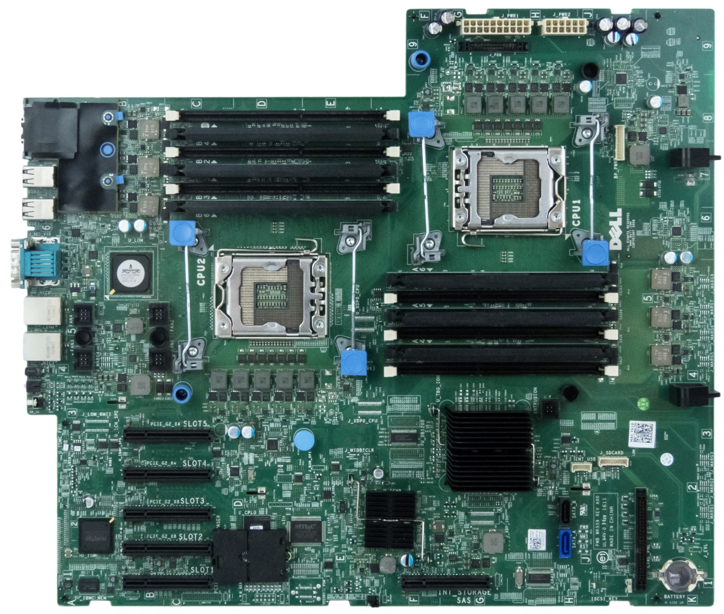 DELL 09CGW2 Carte mère 2x socket 1366 DDR3 pour PowerEdge T610