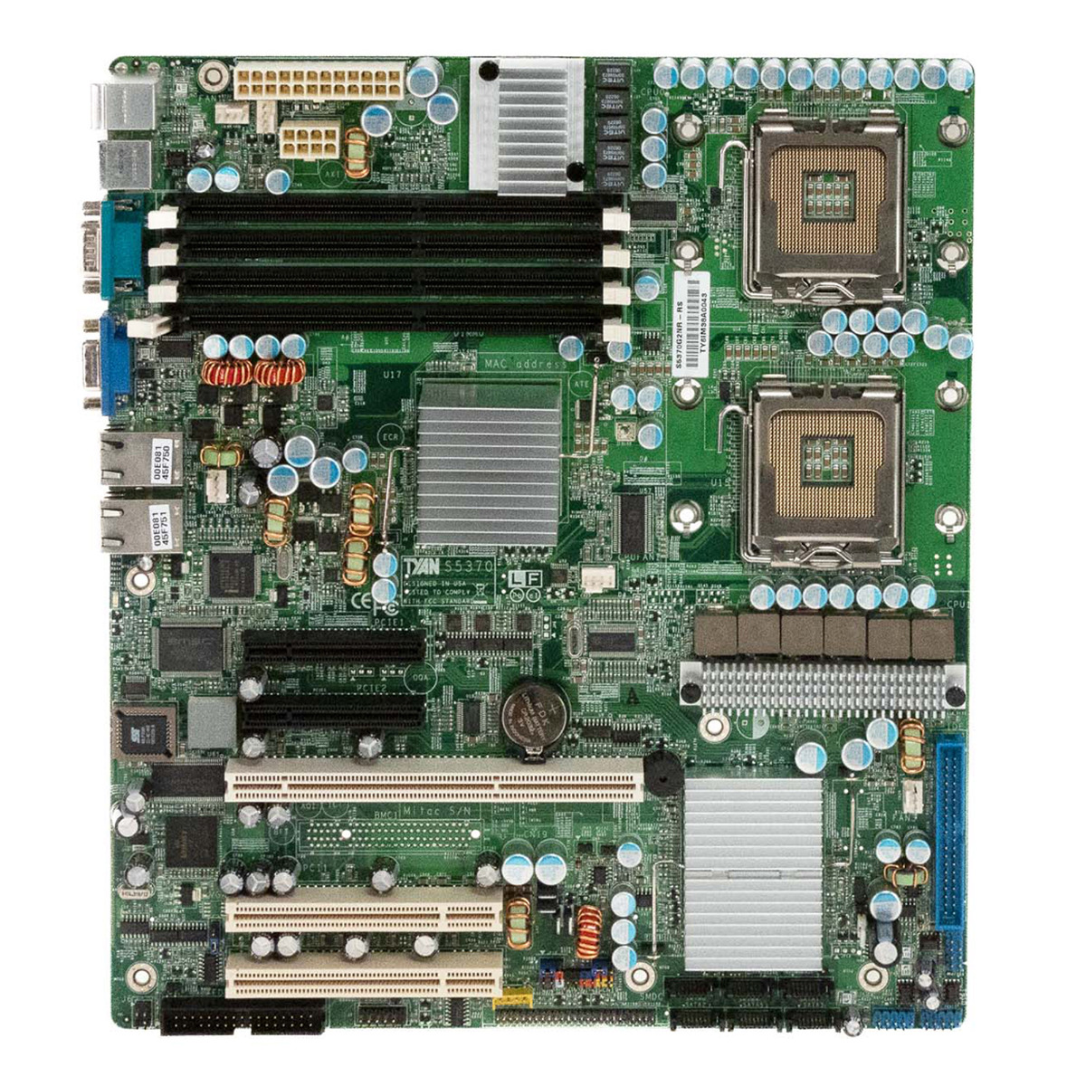 TYAN Tempest i5000VF S5370G2NR-RS CARTE MÈRE DUAL SOCKET LGA771 DDR2 FBDIMM