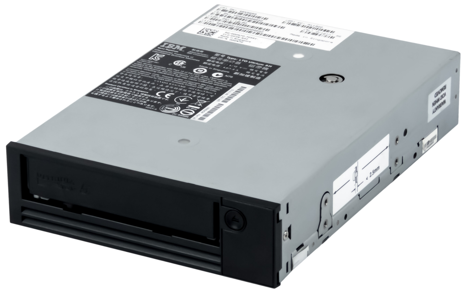 DELL 000N70 46X5689 1,5/3 To LTO-5 SAS 5,25" HH