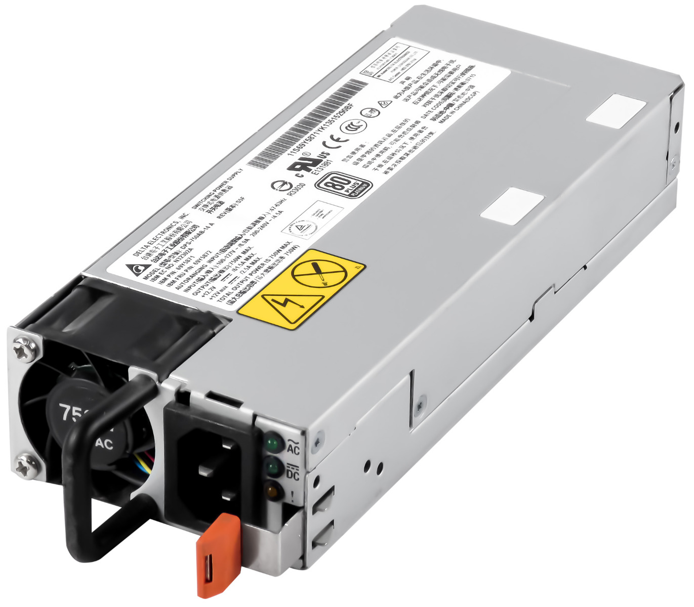IBM 69Y5872 69Y5871 ALIMENTATION 750W DPS-750AB-14 A X3500 X3550 X3650 M4